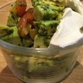 ないりんこ's cooksnap of when they made 簡単★アボカドとトマトのバジルソース和え.