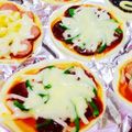 ♡♡ゆこ♡♡'s cooksnap of when they made おやつに簡単✩ミニピザ♡.