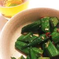 これたそ's cooksnap of when they made 超簡単！おつまみにも・・やみつきオクラ〜.