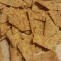 クックVQL6N9☆'s cooksnap of when they made お豆腐で簡単☆米粉のパリパリクラッカー。.