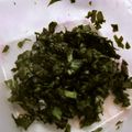 もよあや's cooksnap of when they made バジルの保存☆２種類☆塩蔵と乾燥で☆.