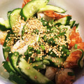 Rinakichi9's cooksnap of when they made ちくわとキュウリのごま油和え.