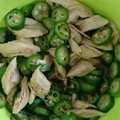 tsuyochan's cooksnap of when they made 簡単★オクラとささみの柚子胡椒ポン酢和え.
