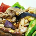 ロデまま's cooksnap of when they made 豚肉と夏野菜のオイスター炒め.