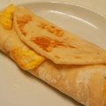 豆花子's cooksnap of when they made 台湾の朝食もっちりした蛋餅（ダンピン）.
