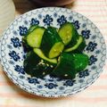 Chikatan☆'s cooksnap of when they made 誰でも☆やみつき～ポリポリ！きゅうり.