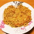 ❁Abake❁'s cooksnap of when they made 簡単ランチ☆「梅蘭」風あんかけ焼きそば.