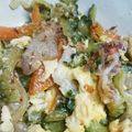 サインはチョキ's cooksnap of when they made ゴーヤチャンプルー＊オイスターソース炒め.