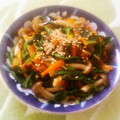 えれぼん's cooksnap of when they made ホーレン草としめじのおかか和え.