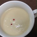 そらくんの母's cooksnap of when they made 夏季限定＊冷やしても美味しい桃のスープ.