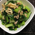 そらくんの母's cooksnap of when they made 小松菜と油揚げのシーチキン炒め.