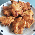 わんわん王国's cooksnap of when they made 鶏むね肉と玉ねぎのサクふわ！かき揚げ.