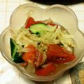 nerolincon's cooksnap of when they made トマトのうま汁と玉ねぎスライスのサラダ.