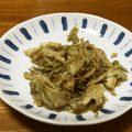 おはなすき's cooksnap of when they made 旨味倍増！干しきのこのにんにく炒め.