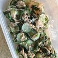 ま～ぼ～'s cooksnap of when they made 子供もパクパク！ワカメのツナマヨサラダ.