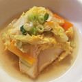 xoaixo's cooksnap of when they made 厚揚げと白菜の卵とじ.