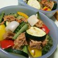 単刀直入's cooksnap of when they made シーチキンとたっぷり焼き野菜のサラダ.