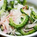 クックI2IP8P☆'s cooksnap of when they made ゴーヤとハムde簡単マリネ.