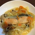 はるっちょ77's cooksnap of when they made フライパンで！鮭のちゃんちゃん焼き☺.