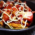kaikairi's cooksnap of when they made 大葉 大量消費 しそトマトチーズお好み焼.