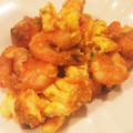 メアくま's cooksnap of when they made 簡単旨い！海老と玉子のチリソース炒め.