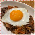 nakamucchi's cooksnap of when they made スタミナ弁当おかずに☆牛肉ニラキムチ炒め.