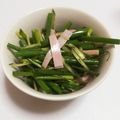 ゆみねむ's cooksnap of when they made ♫きゅうり・ハム・小ネギのサラダ♫.