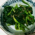 ぱにぱる's cooksnap of when they made 超簡単！ほうれん草のお浸し.