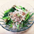 あゆみっこママ's cooksnap of when they made 基本の簡単副菜♪小松菜としめじのおひたし.