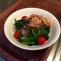 佐藤るるる's cooksnap of when they made 豆腐モロヘイヤ～乗せるだけ～簡単！.