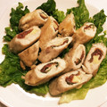 arakiji's cooksnap of when they made ささみ梅しそチーズ巻き♩.