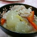 yukitarooo's cooksnap of when they made 豚肉と冬瓜の味噌煮.