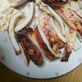 YU♡mam's cooksnap of when they made ☆一夜干しイカをﾌﾗｲﾊﾟﾝで焼く☆.
