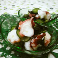 赤い電話's cooksnap of when they made 簡単！タコときゅうりの酢の物.