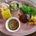 大魔女's cooksnap of when they made 絶品♪　きのこソースのハンバーグ.
