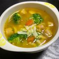 ♪Key♪'s cooksnap of when they made コロコロ野菜とウインナーのカレースープ.
