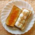 まんまるまうちゃん's cooksnap of when they made はちみつ＆きな粉のマシュマロトースト.
