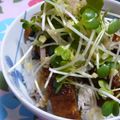 ピンクのたまご's cooksnap of when they made うなぎミョウガ丼.