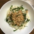 ♡じゅんたま♡'s cooksnap of when they made 大根おろし納豆、素麺♪.