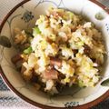 あきぽん315's cooksnap of when they made たっぷりネギ・焼き豚・卵の簡単チャーハン.