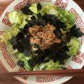 腹まいこ's cooksnap of when they made サバ味噌とレタスのそうめん.