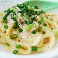 あゆみなか's cooksnap of when they made たらこクリームうどん♡♡*.