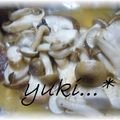 yukiはぴ's cooksnap of when they made きのこのホイル焼き♡アンチョビレモン.