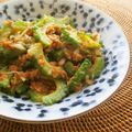Jaye's cooksnap of when they made ゴーヤ＆納豆の麻婆風♪.
