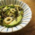 Jaye's cooksnap of when they made ワサビしょうゆで生ワカメサラダ.