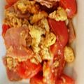 あここ09's cooksnap of when they made トマ玉ベーコン中華炒め.