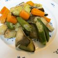 sweetminki's cooksnap of when they made 塩さばと野菜のポン酢炒め.