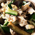 あかますこ's cooksnap of when they made 鶏ささみと茄子の酢醤油和え.