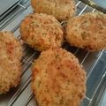 猫の子はな's cooksnap of when they made ささみと豆腐でつくねの香草パン粉焼き.