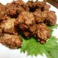 きどん's cooksnap of when they made 粒々蓮根が入ったイカ団子.